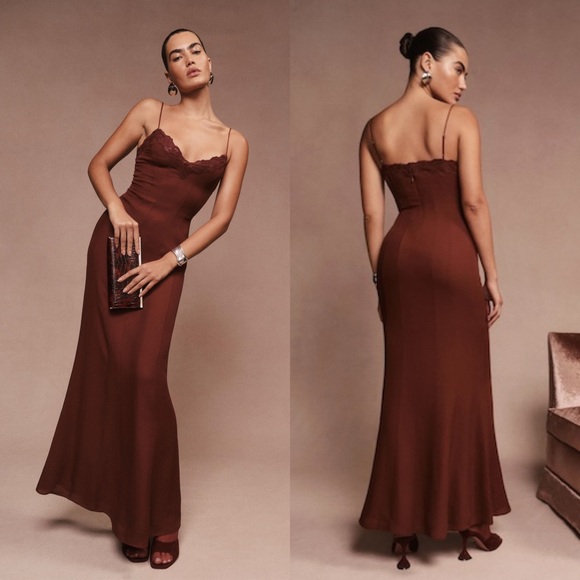 REFORMATION NWT Anett Dress in Chianti 4 - Picture 1 of 7
